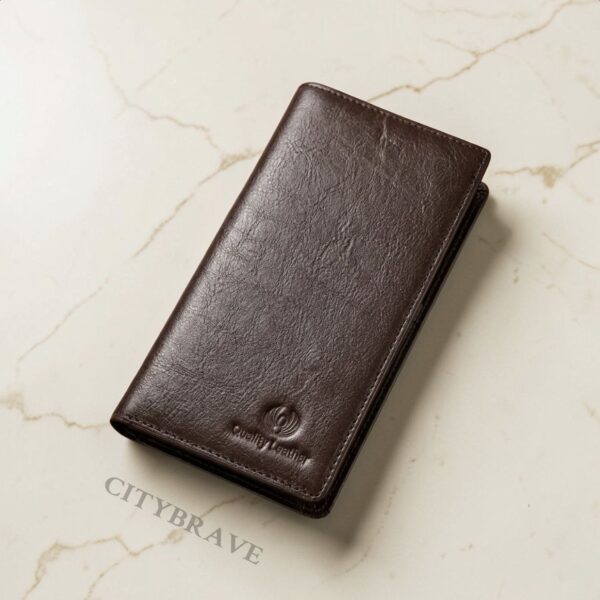 CB Leather Wallet ( BROWN )